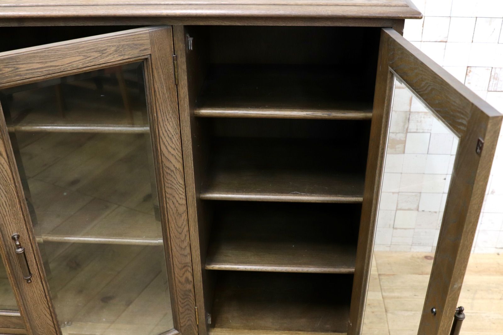 GMIK581○神戸洋家具 永田良介商店 サイドボード リビングボード