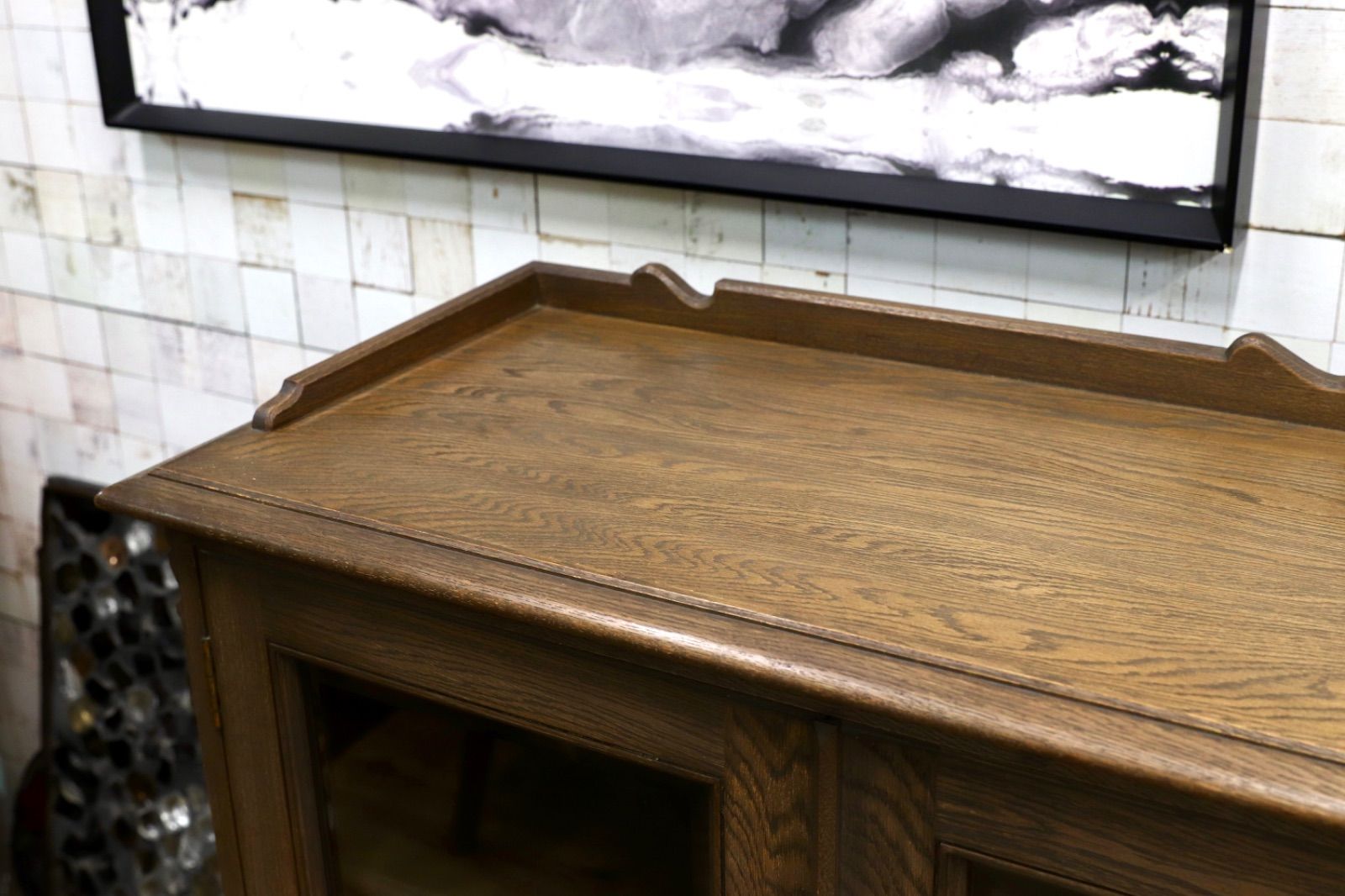 GMIK581○神戸洋家具 永田良介商店 サイドボード リビングボード