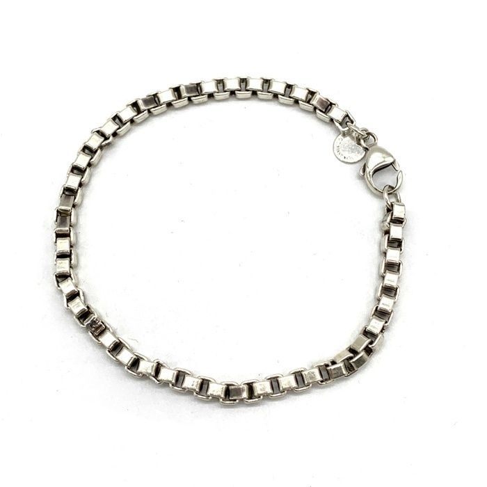 TIFFANY-Co. ティファニー SV925 ベネチアンブレスレット Size 腕周り約20cm