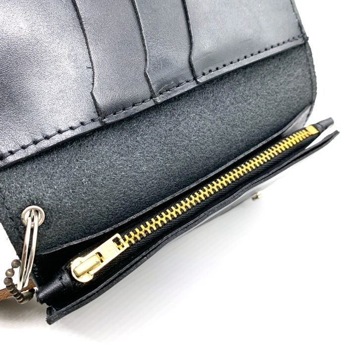 HTC エイチティーシー フラワースタッズ ミディアムウォレット レザー