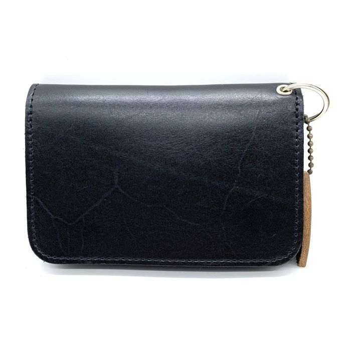 HTC エイチティーシー フラワースタッズ ミディアムウォレット レザー