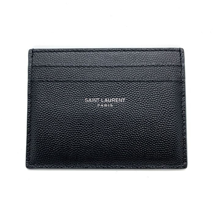 SAINT LAURENT サンローラン レザーカードケース ブラック GUE375946