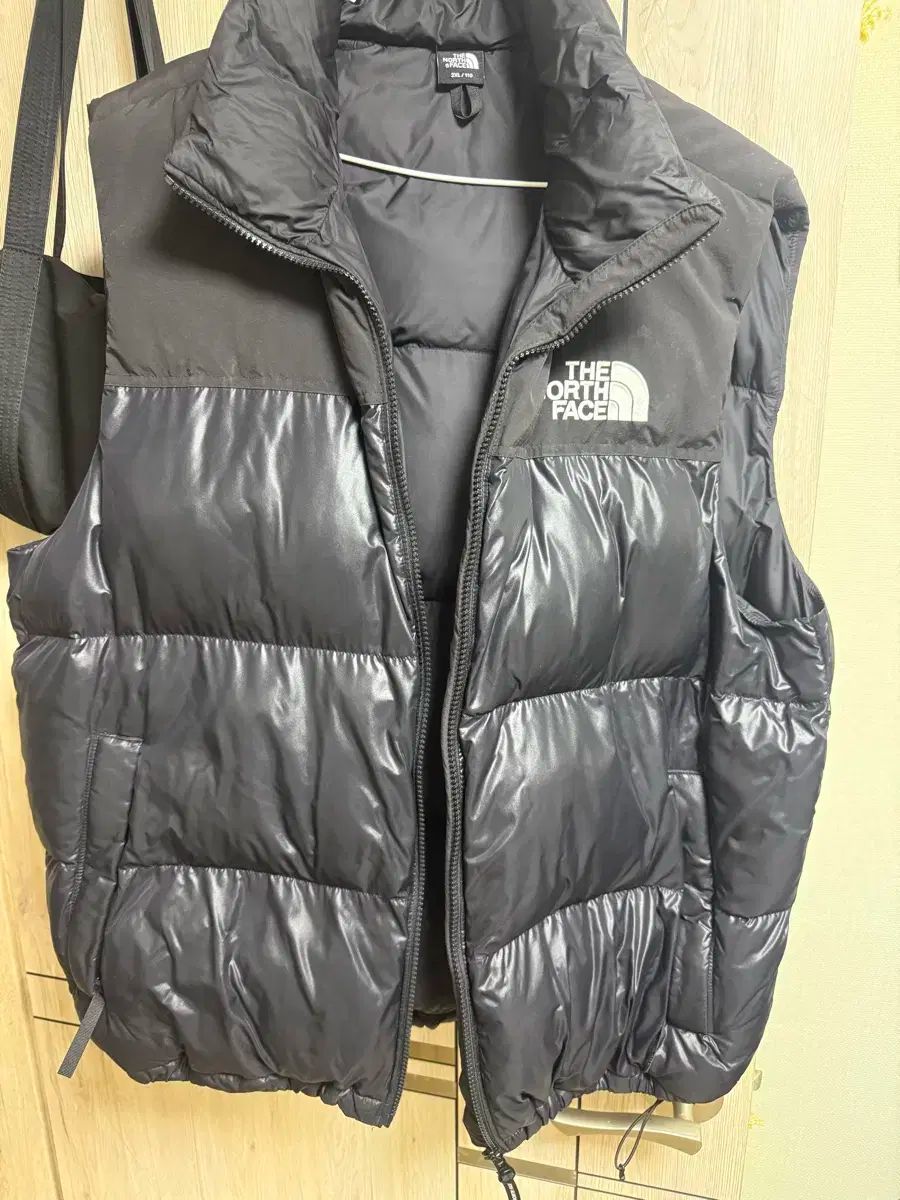 ノースフェイス 単ボール ダウンベスト xxl