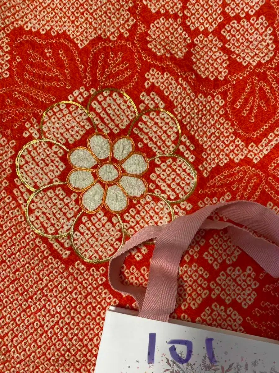 本ボーンシルク WHOフリソデ起毛着物