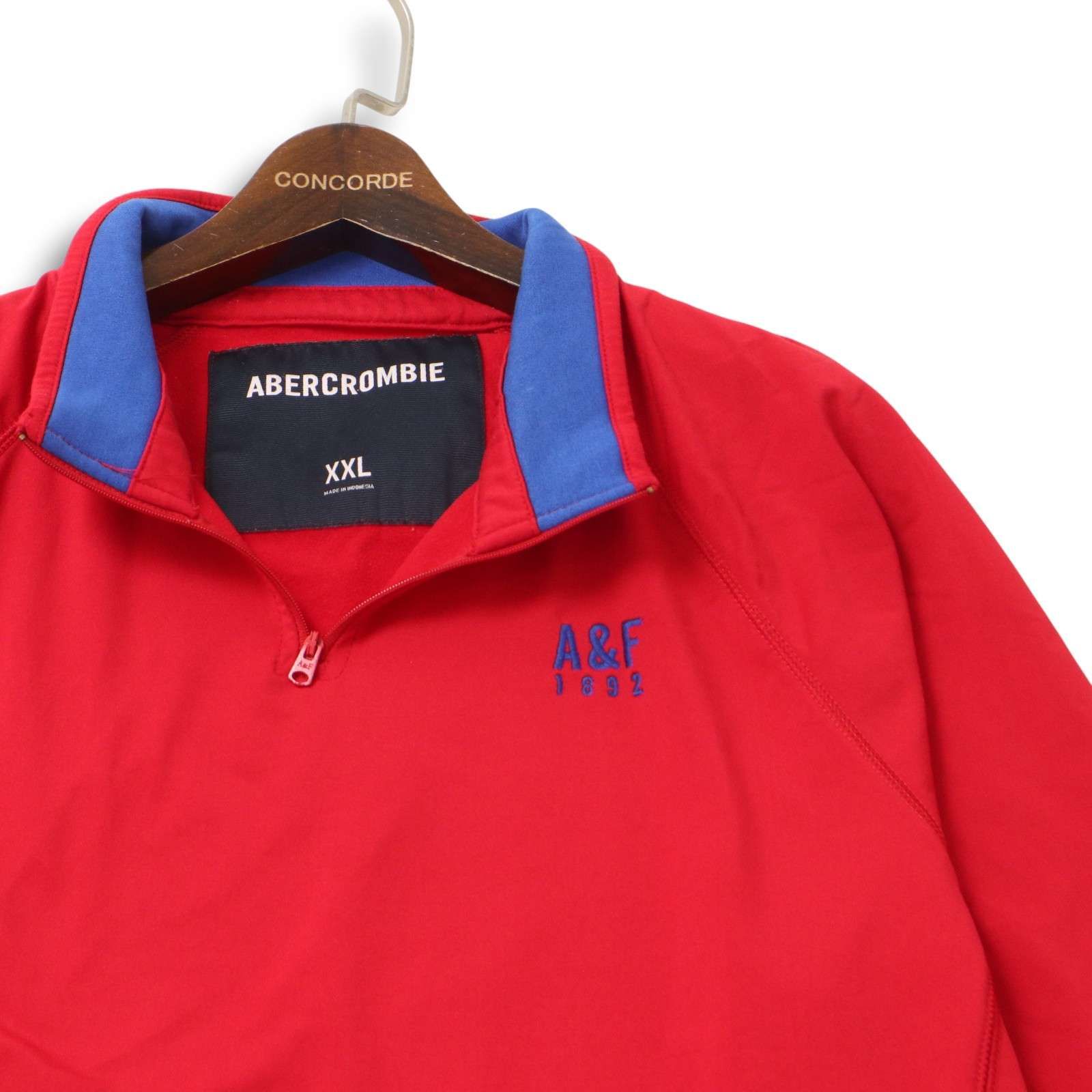 Abercrombie&Fitch アバクロンビー＆フィッチ ロゴ刺繍☆ 裏起毛 長袖 