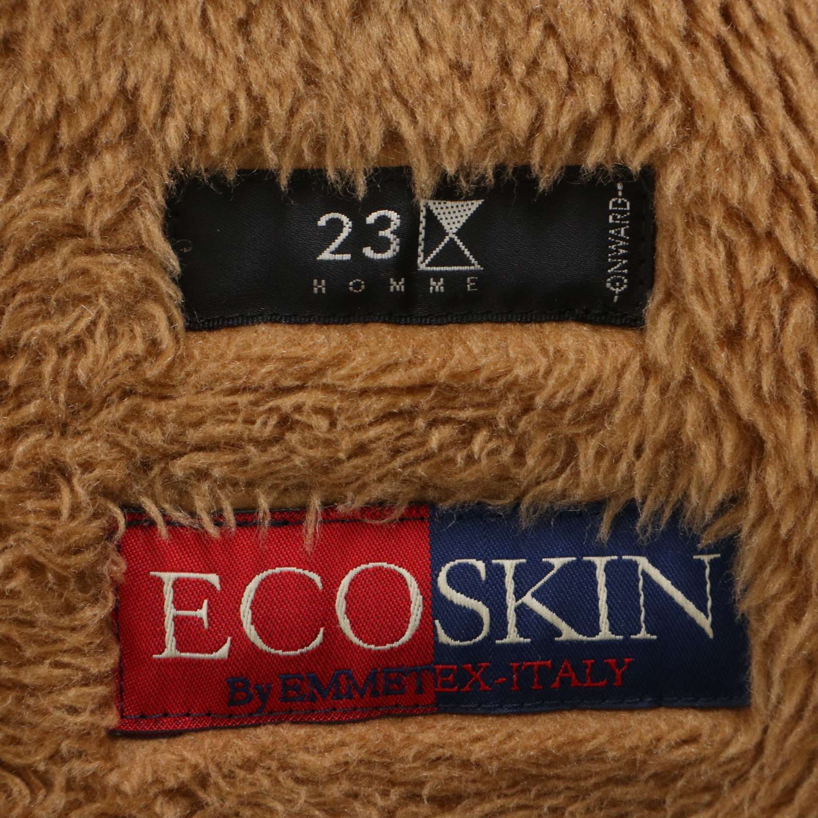 23区 HOMME オム 秋冬 【ECOSKIN by EMMETEX-ITALY】 ボア フェイク 