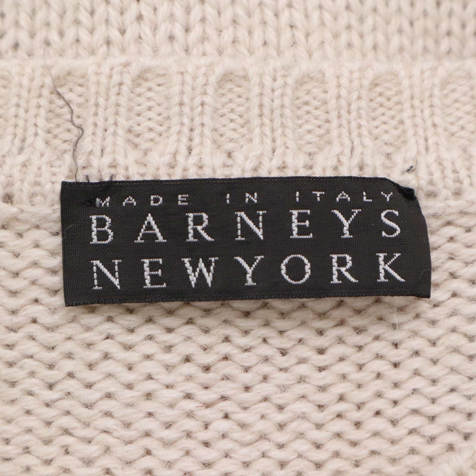 イタリア製☆ BARNEYS NEWYORK バーニーズ ニューヨーク 秋冬 ウール