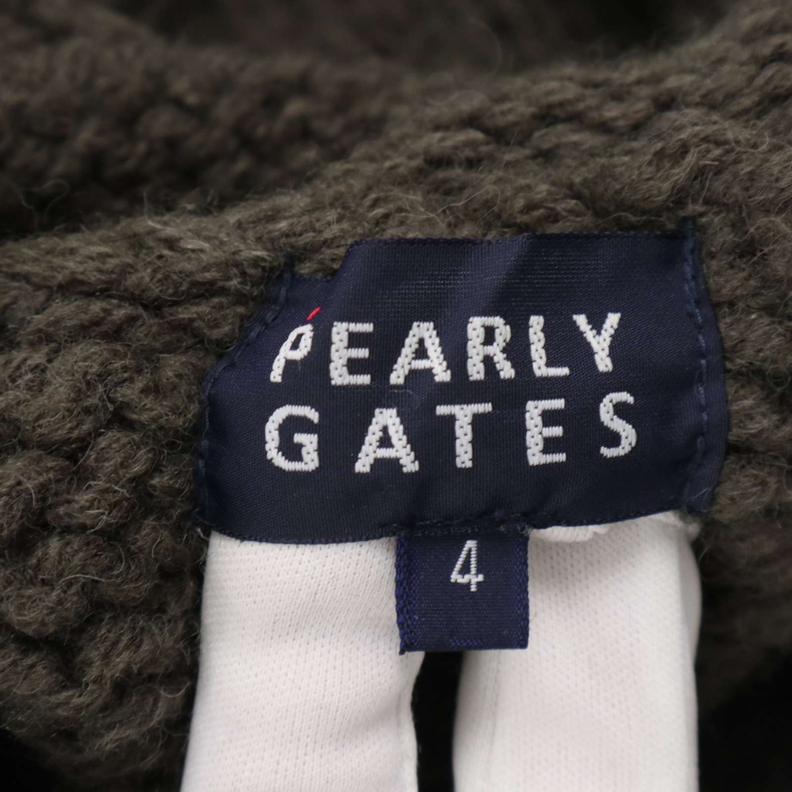 PEARLY GATES パーリーゲイツ ゴルフ 秋冬 ウール100％☆ モックネック