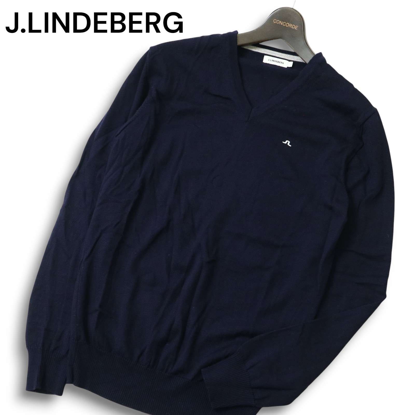 【人気ブランド】jリンドバーグ Vネックセーター J.LINDEBERG】ジェイ・リンドバーグ メンズゴルフウェア セーター