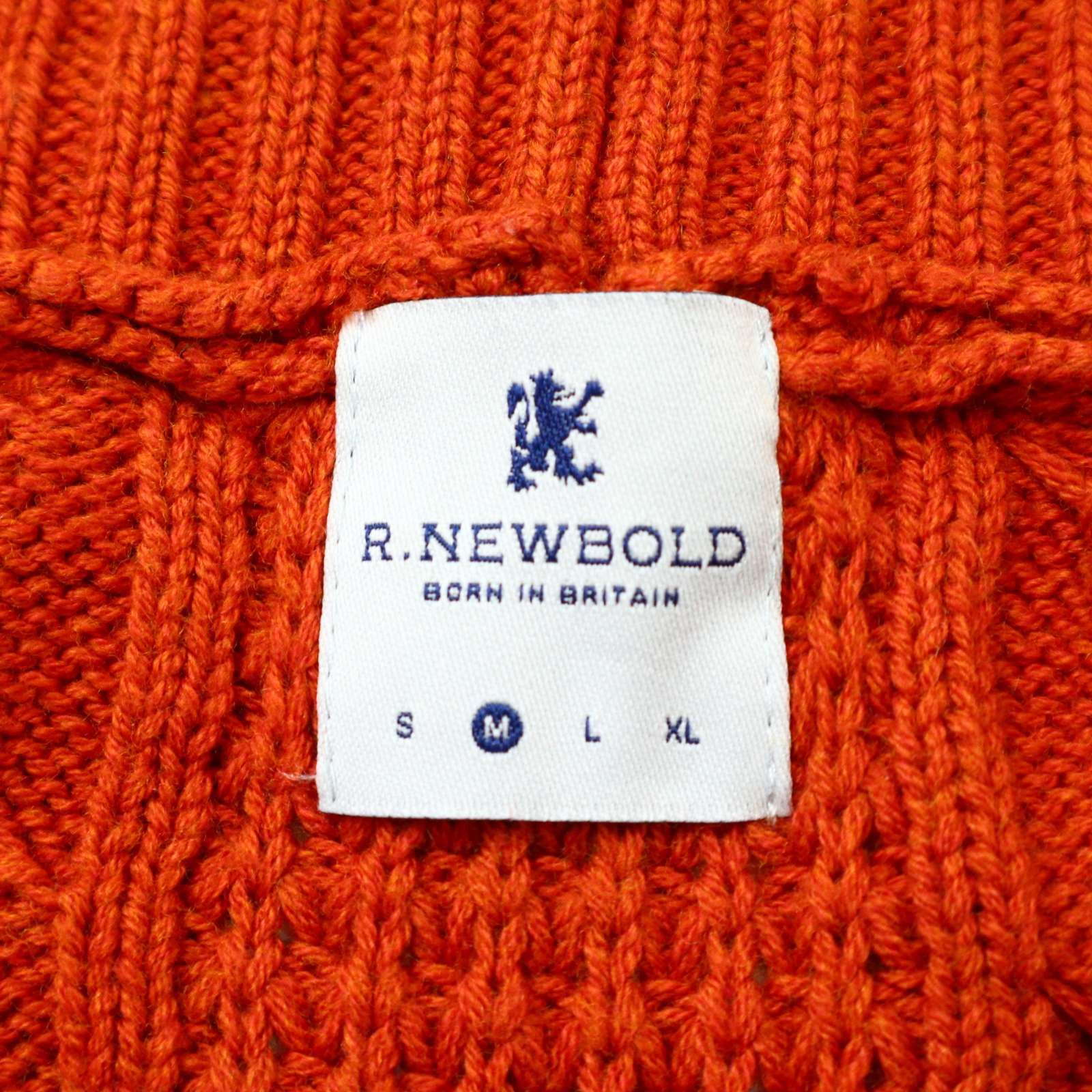 美品☆ R.NEWBOLD ポールスミス ウール ニット セーター Sz.M メンズ 