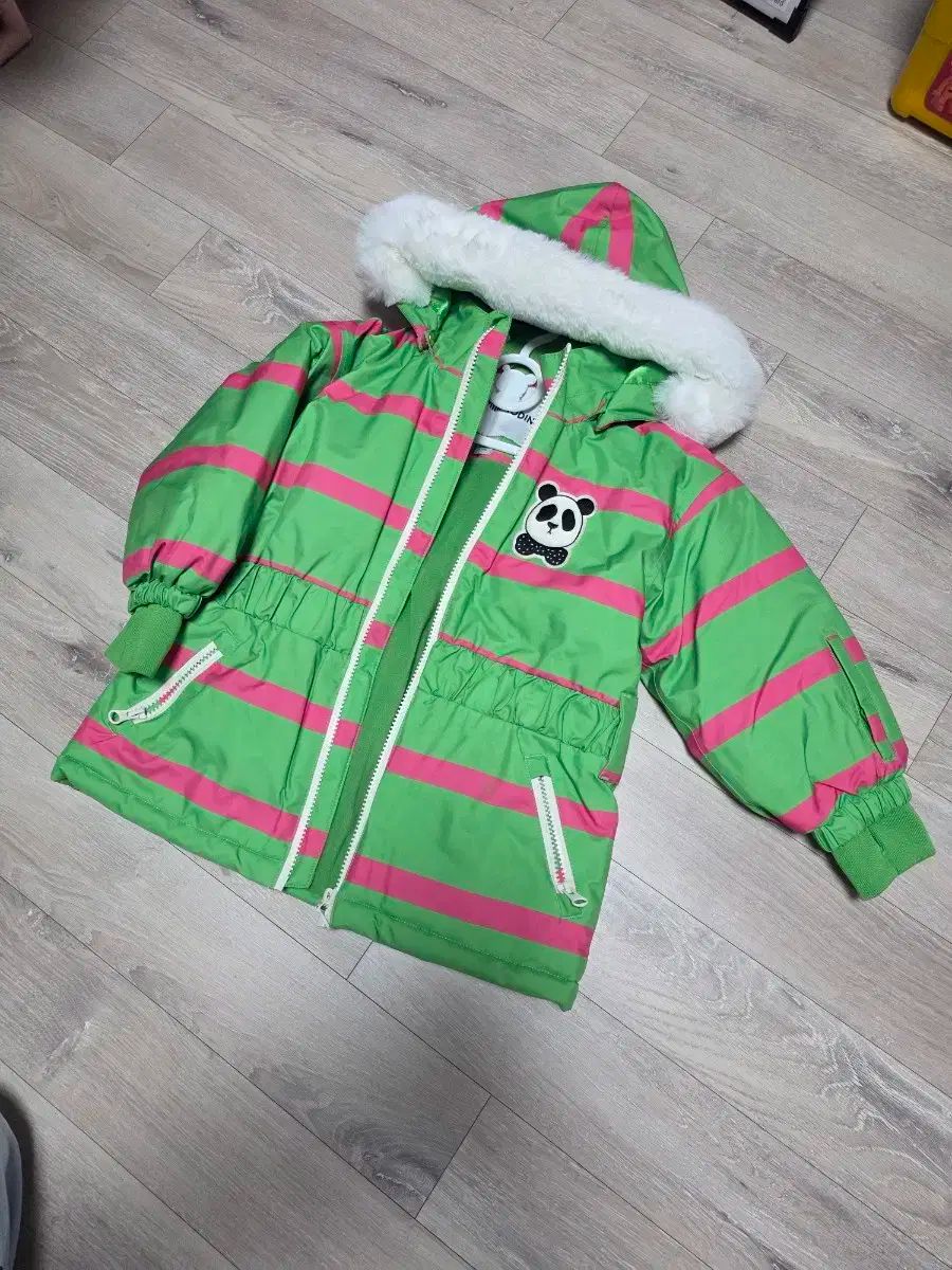 ミニロディーニ パンダ スキー アウター 3_5 y
