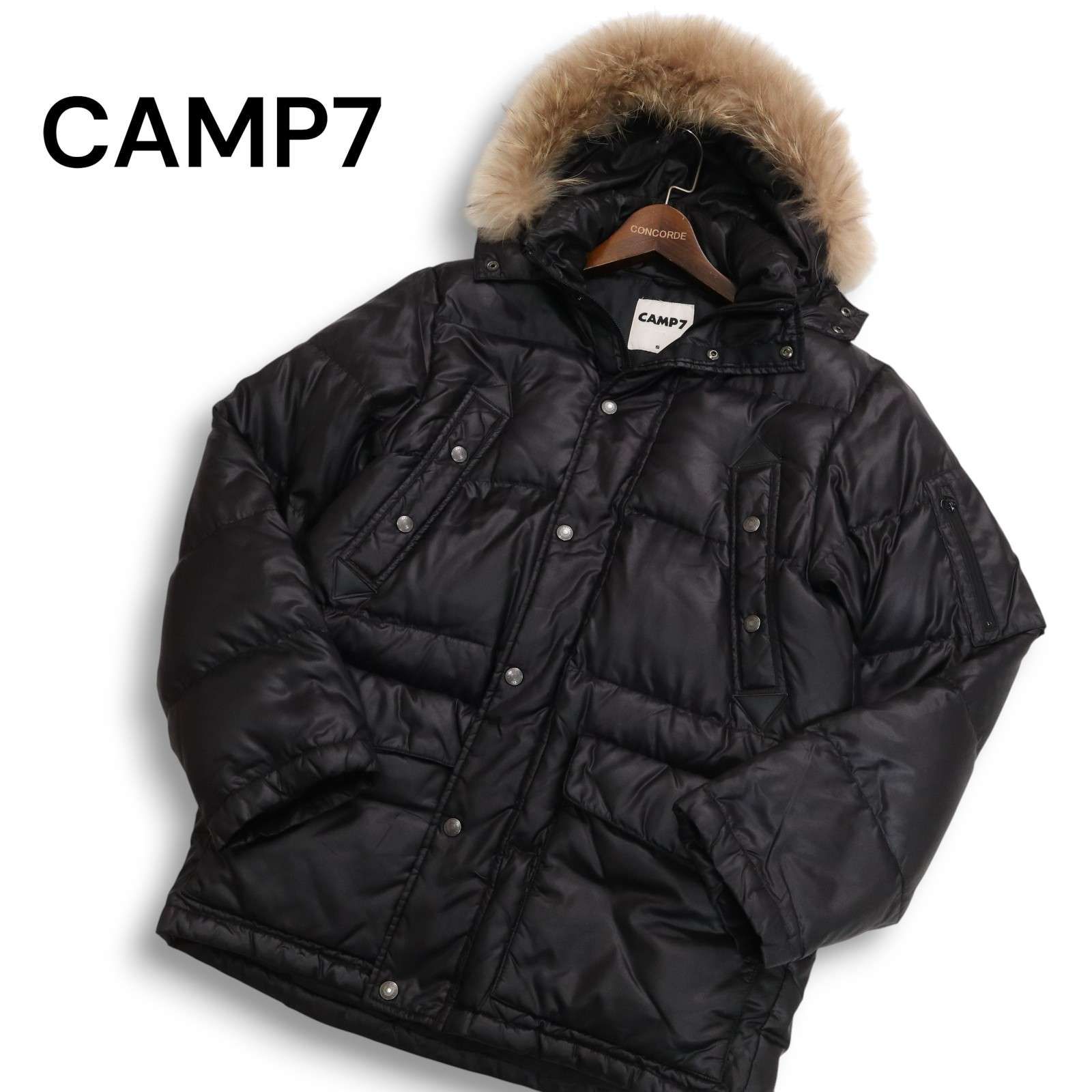 Y2K 00s☆ CAMP7 キャンプセブン 秋冬 リアル ファー☆ 肉厚 ナイロン