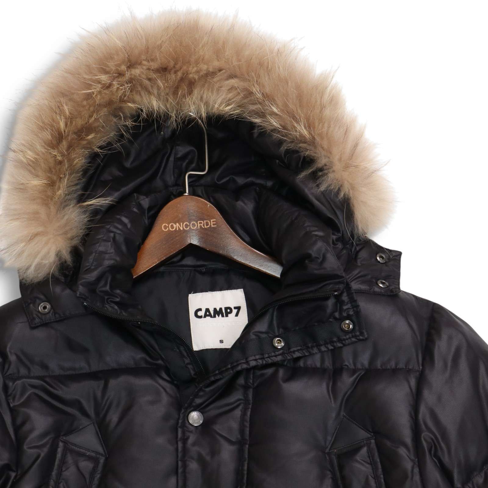 Y2K 00s☆ CAMP7 キャンプセブン 秋冬 リアル ファー☆ 肉厚 ナイロン