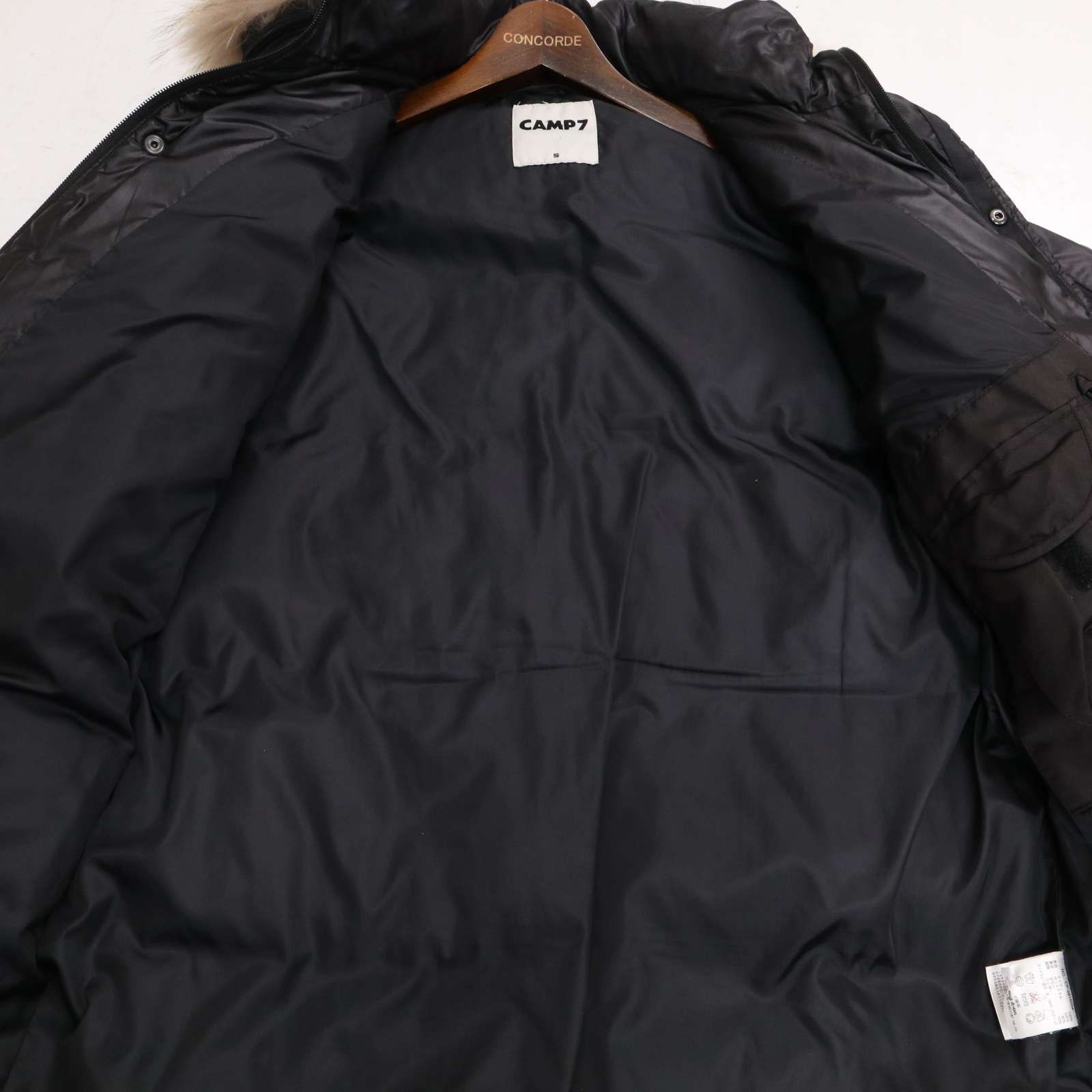 Y2K 00s☆ CAMP7 キャンプセブン 秋冬 リアル ファー☆ 肉厚 ナイロン