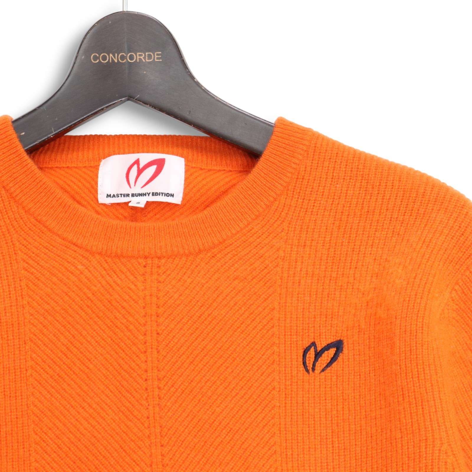 MASTER BUNNY EDITION マスターバニー パーリーゲイツ ゴルフ 秋冬 カシミヤ ニット セーター Sz.6 メンズ