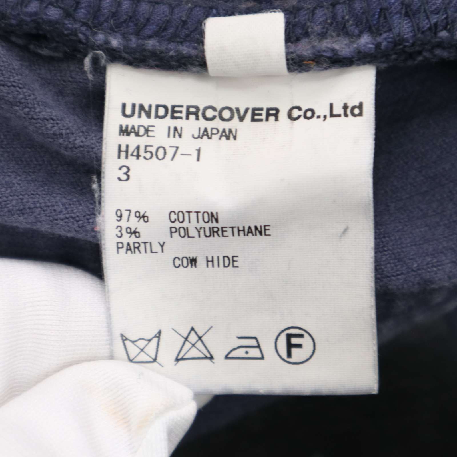 UNDERCOVERISM アンダーカバー イズム 2011AW mirror期☆ H4507-1 秋冬 