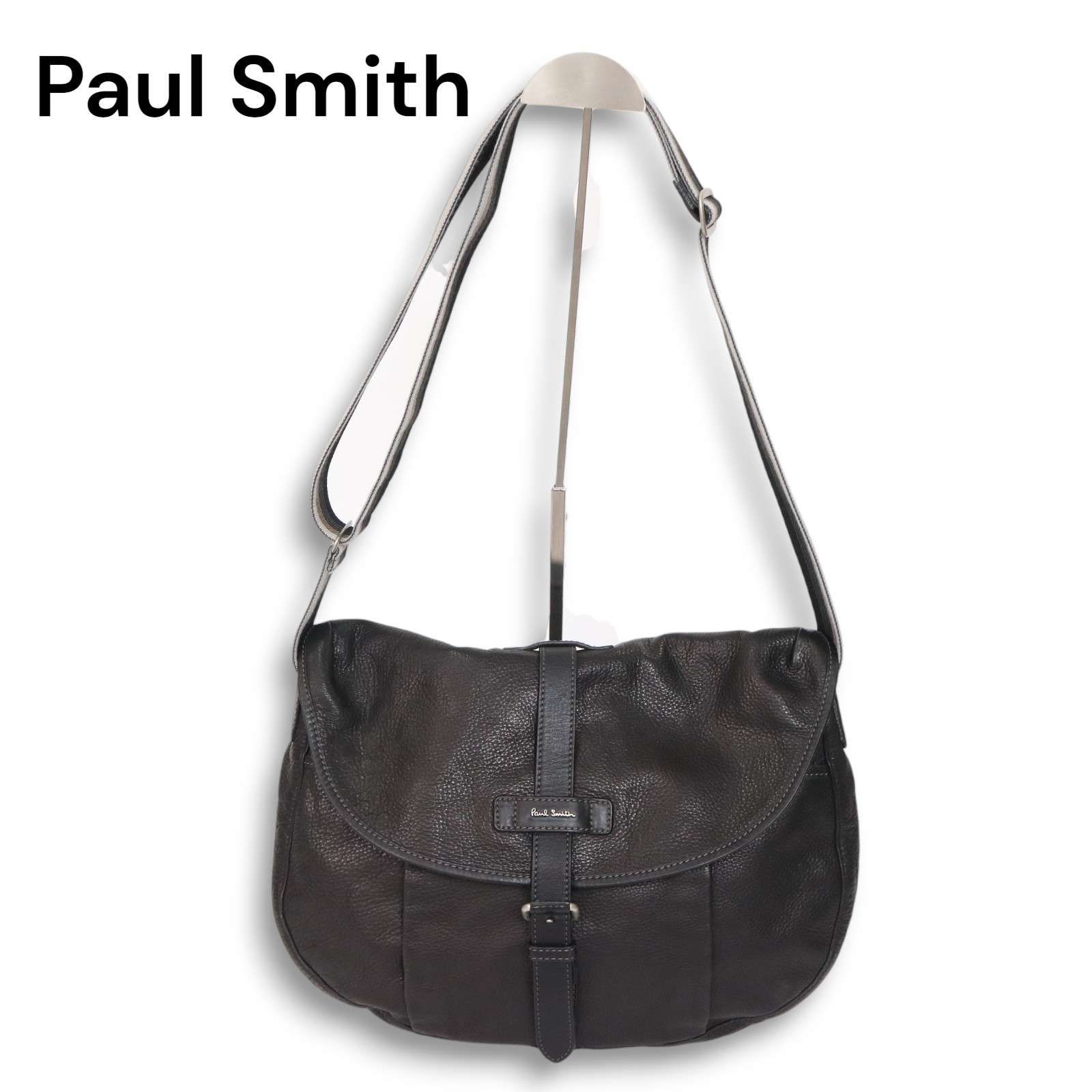 00s vintage Paul Smith レザー　メッセンジャーバッグ 00s vintage Paul Smith レザー メッセンジャーバッグ