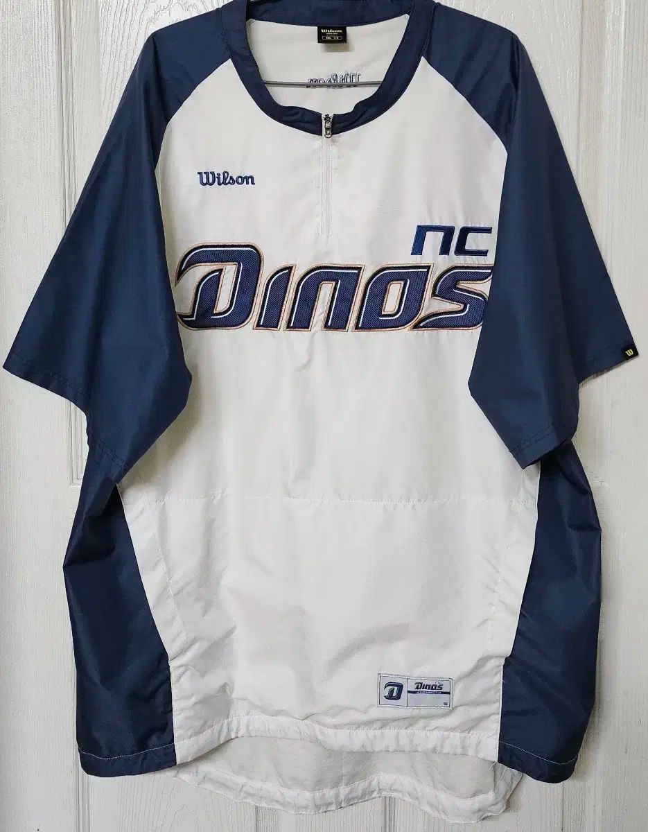 2XL NCダイノス ウィルソン ハーフジップ 半袖 ウィンドブレーカー