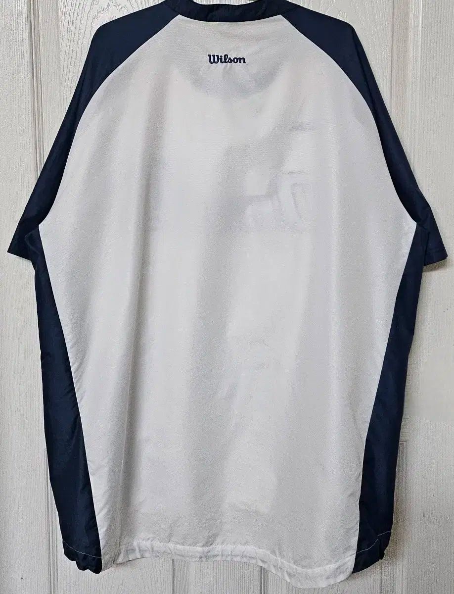 2 XL NCダイノス ウィルソン ハーフジップ 半袖 ウィンドブレーカー