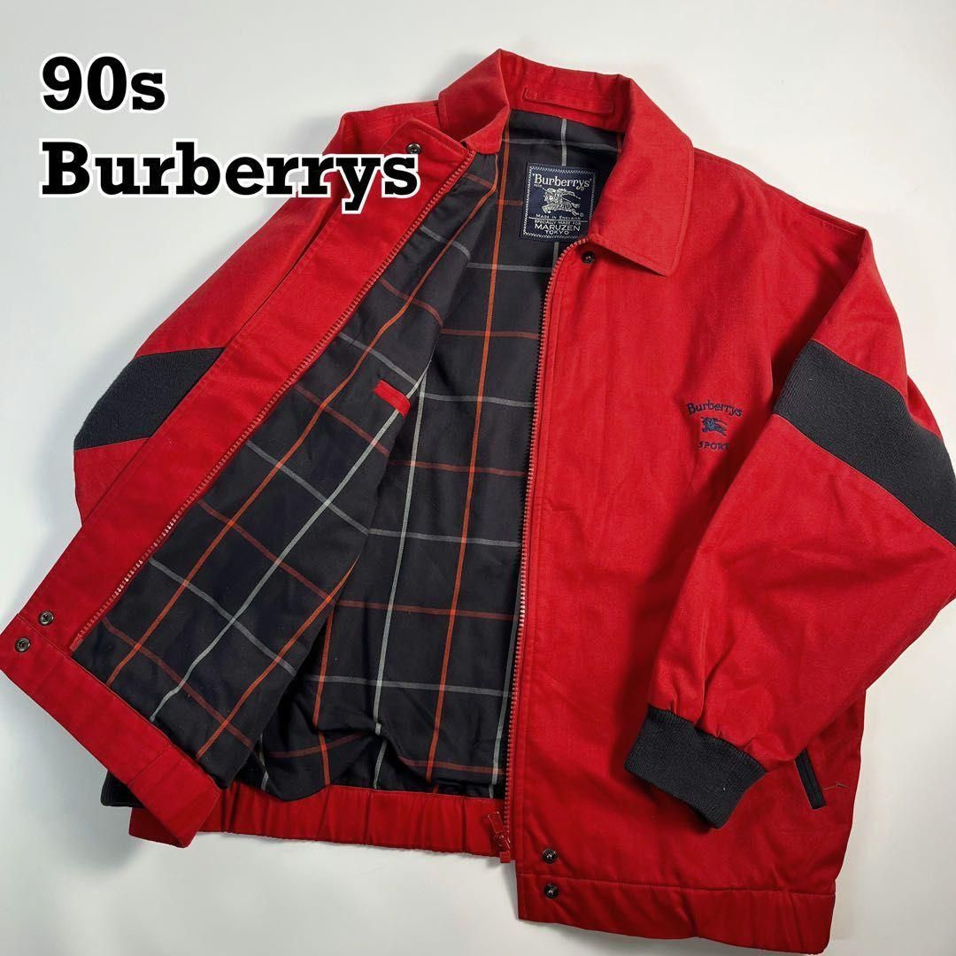90s イングランド製 Burberrys スイングトップ ブルゾン