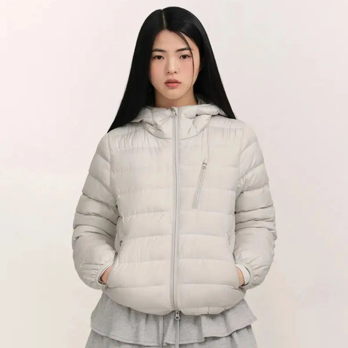 MUSINSA ムシンサ シティレジャー ウィメンズ ストーン白 XS