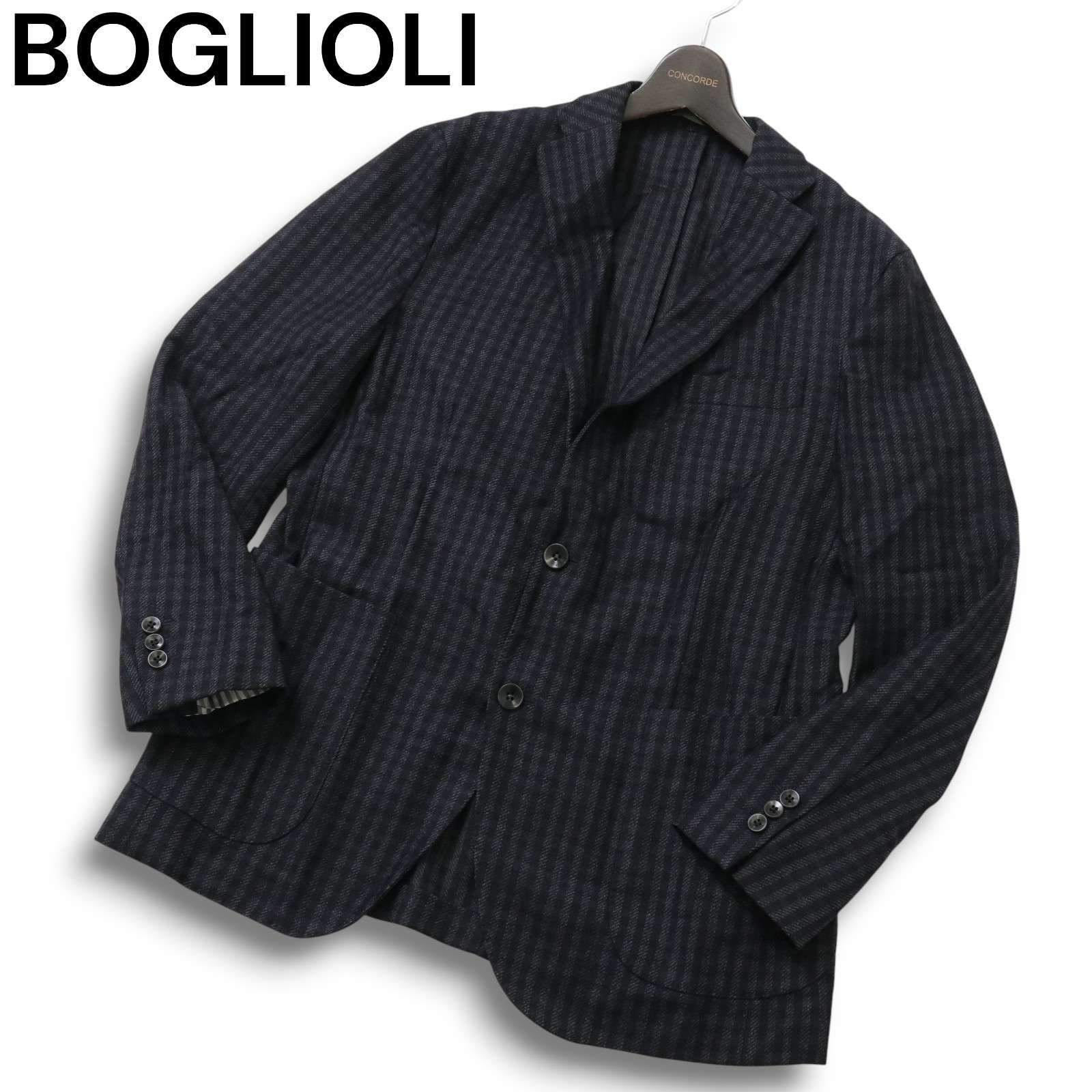 イタリア製☆ BOGLIOLI ボリオリ 通年 T2902E 【DOVER】 チェック柄 