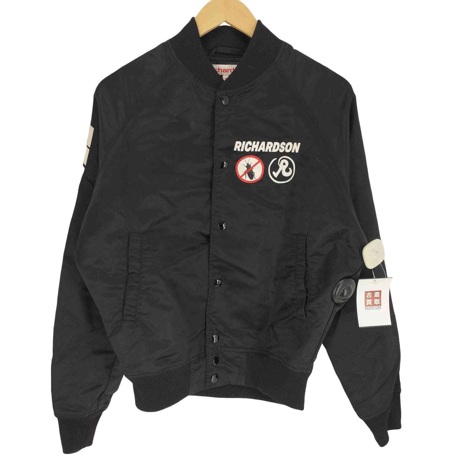 RICHARDSON(リチャードソン) USA製 TERMINIX キャラクター両面プリント ナイロン ブルゾン ジャケット メンズ import：S 【中古】【ブランド古着バズストア】 リチャードソン RICHARDSON USA製 TERMINIX キャラクター両面プリント