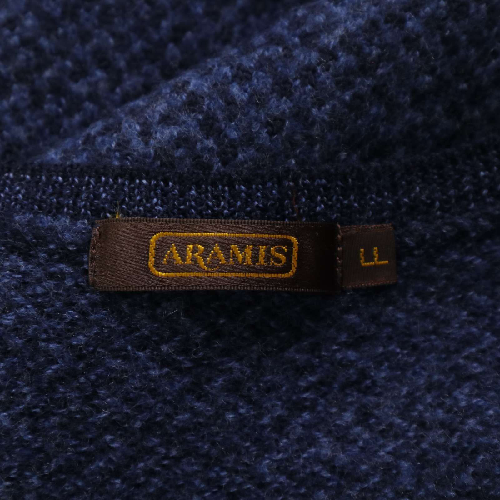 ARAMIS アラミス 秋冬 ウール100％☆ Vネック ニット ベスト Sz.LL 