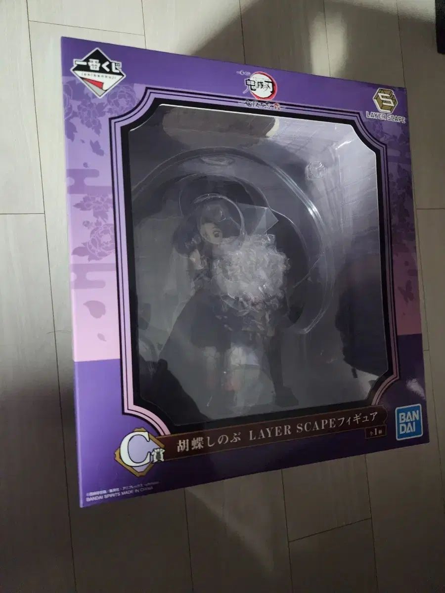 一番くじ 鬼滅の刃 蟲柱 胡蝶しのぶ LAYER SCAPE フィギュア