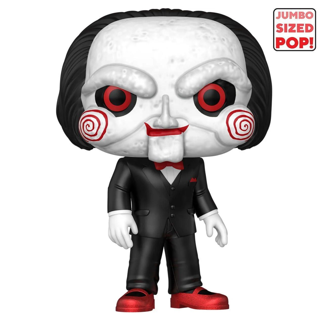 ソウ ビリー フィギュア Saw Billy the Puppet Jumbo 10 Inch Funko Pop!