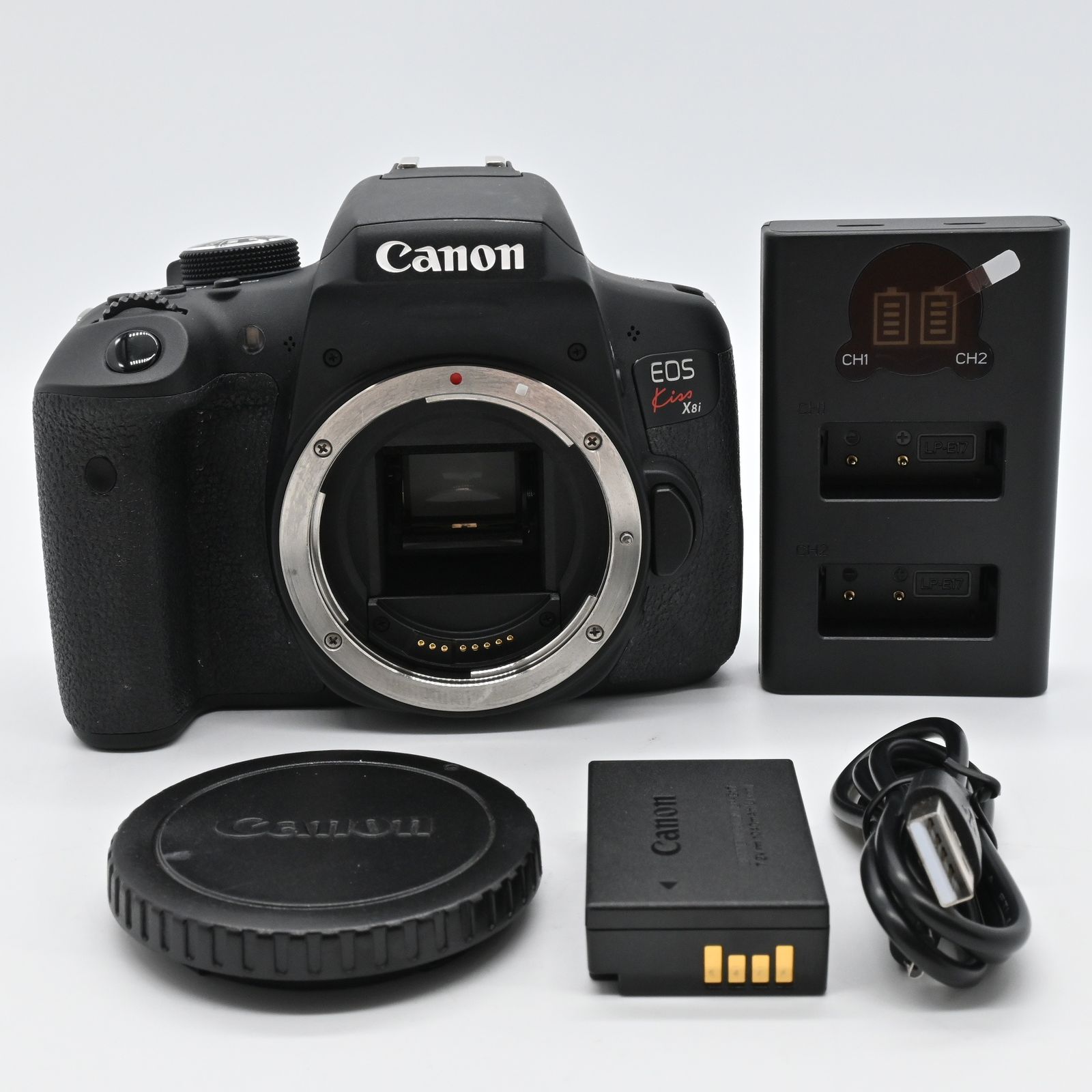 Canon EOS Kiss X8i ボディ ショット数 33332回