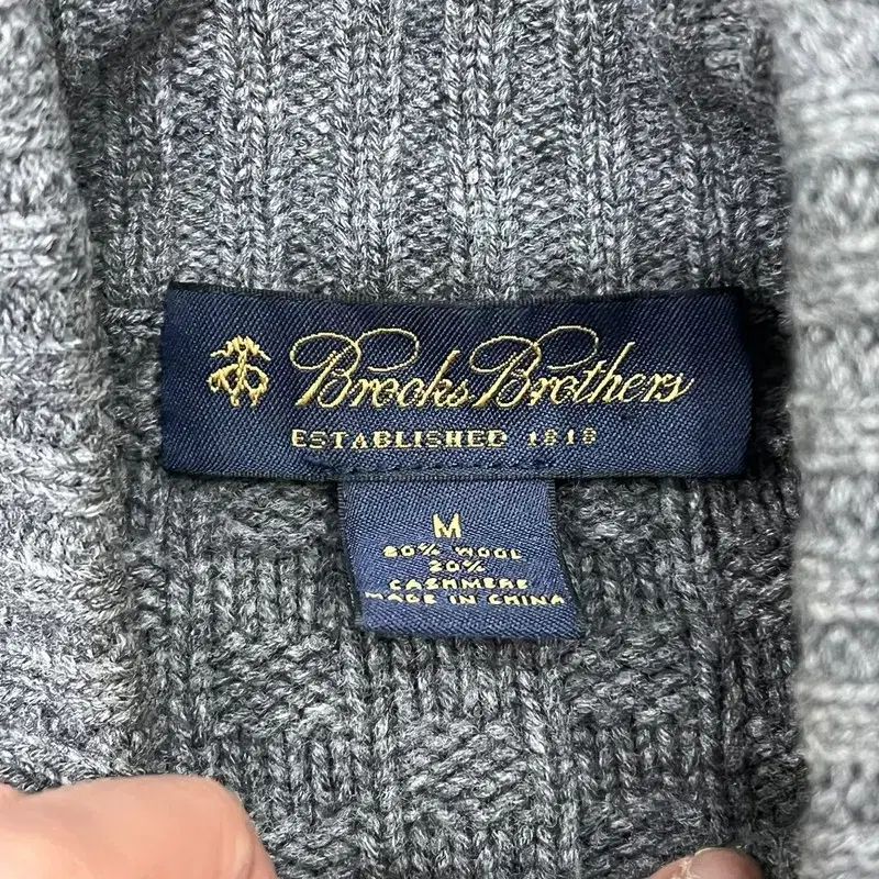 ブラザーズ ニットジップアップ