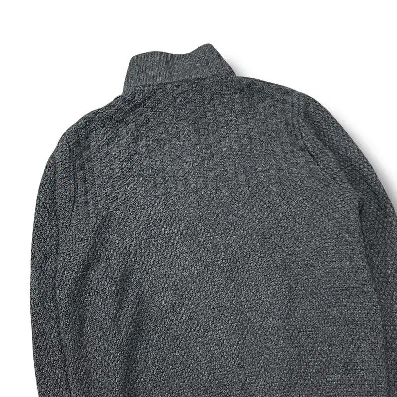 ニットジップアップ