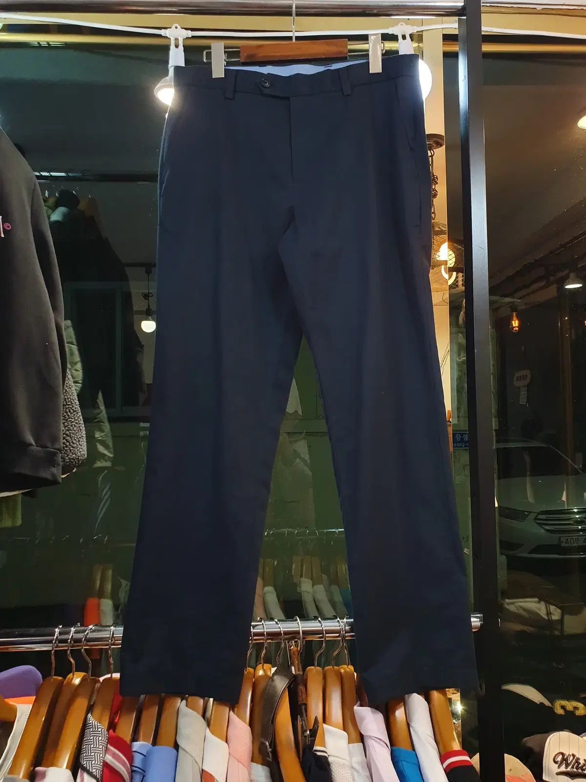 ブルックス ブラザーズ メンズ チノ ネイビー コットンパンツ 32 34