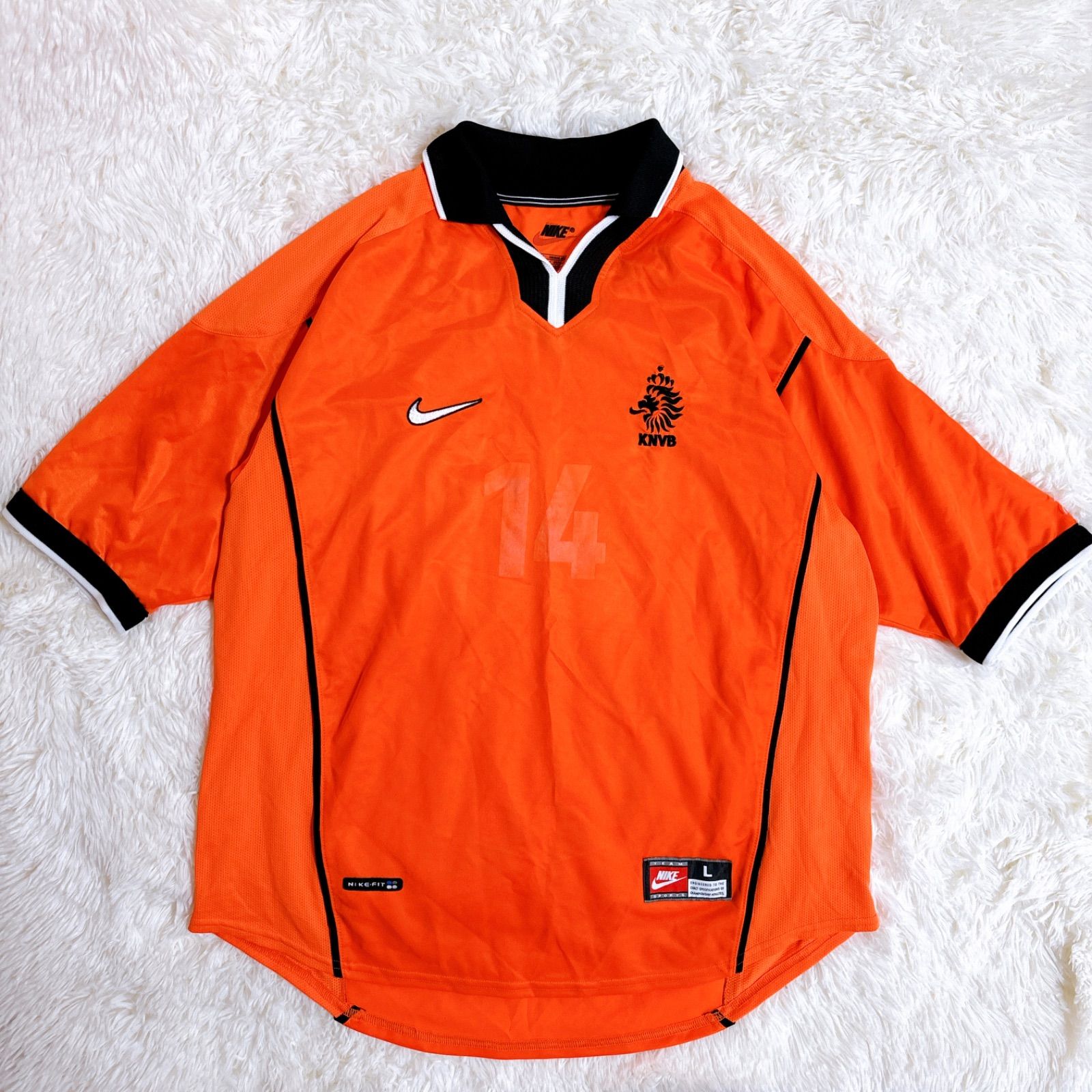 NIKE オランダ代表ユニフォーム Lサイズ Nederland home shirt 半袖