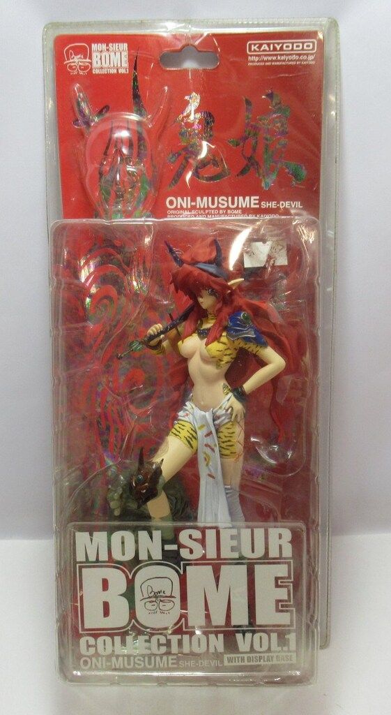 海洋堂 海洋堂 鬼娘(通常版/赤)/MON-SIEURBOMECOLLECTION1/PVC PVC