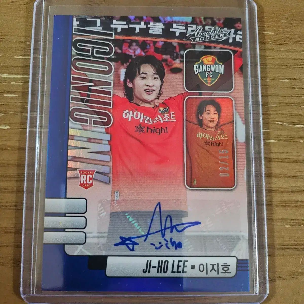 2025 パニーニ アブソルート Kリーグ ジホ JIHO ルーキー オート 15 江原₍カンウォン