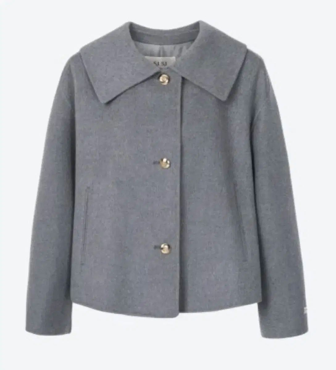 The HANDSOME SJSJ カシミア ハーフコート サイズ44