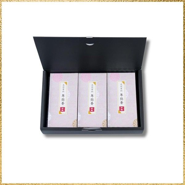 彡 でお届け 彡PackageQuantity 3 卑弥香 アロマセラピスト監修 お香 線香 伊都 80g３個セット 贈り物 贈答用 天然原料100％ 化学香料一切不使用 十数種類の天然原料 線香