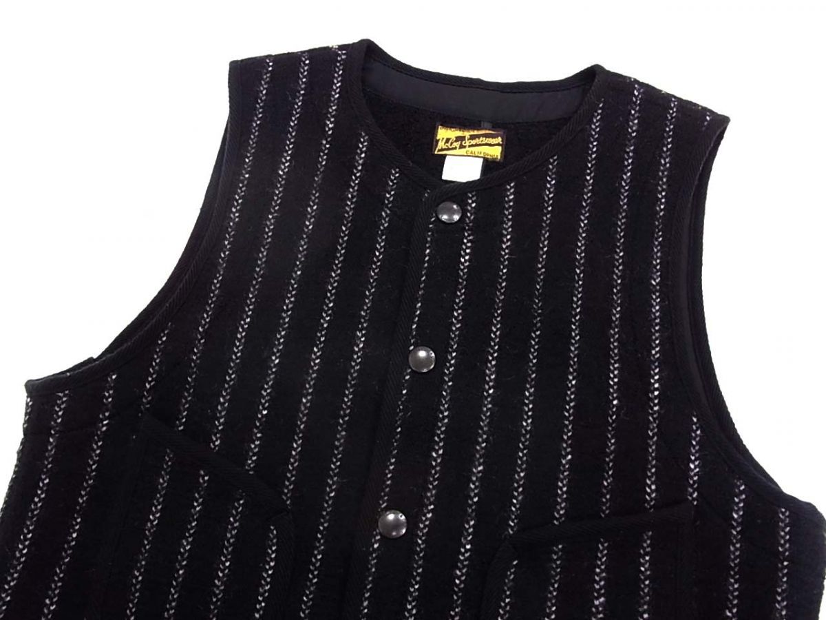 美品 定価34,560円◇JOE McCOY リアルマッコイズ ビーチクロス ベスト 
