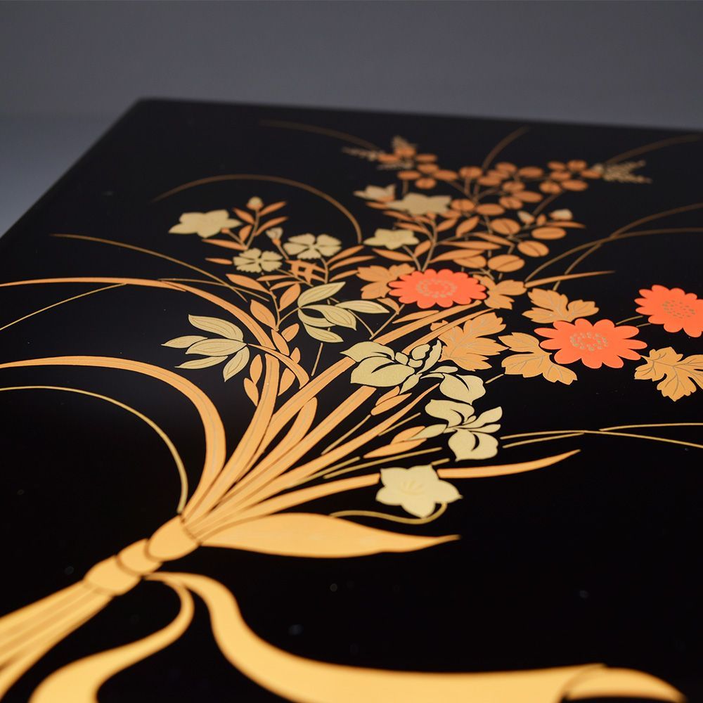 象彦 九代 西村彦兵衛造 平安象彦京漆器 京漆 蒔絵 手文庫 手許箱 共箱