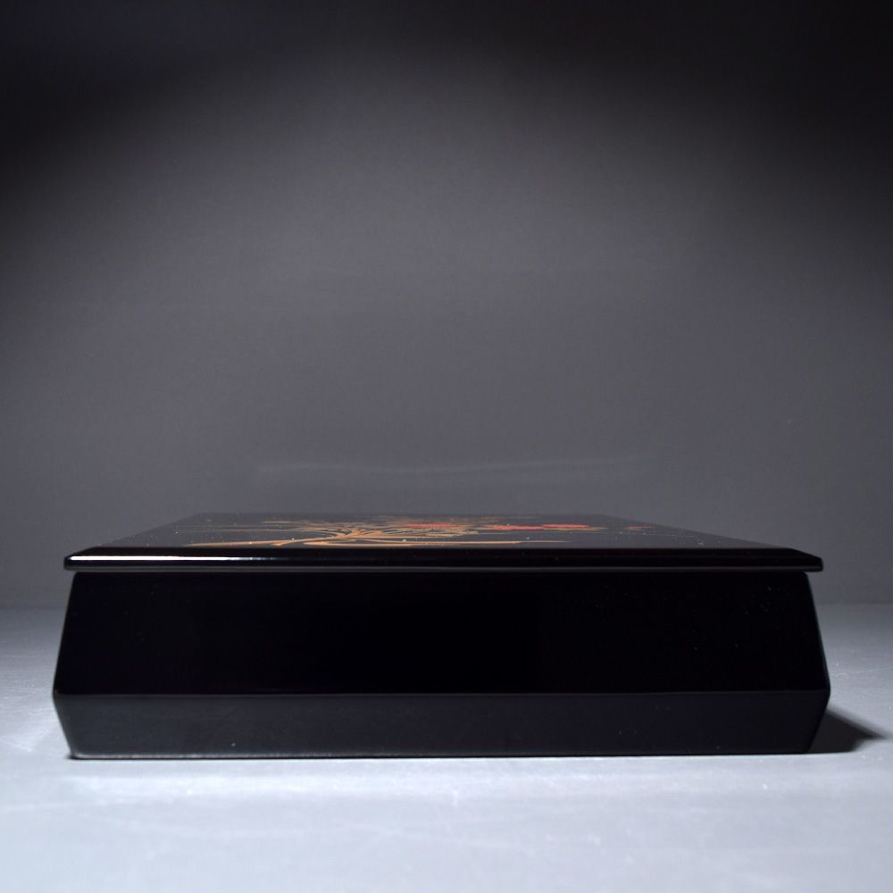 象彦 九代 西村彦兵衛造 平安象彦京漆器 京漆 蒔絵 手文庫 手許箱 共箱