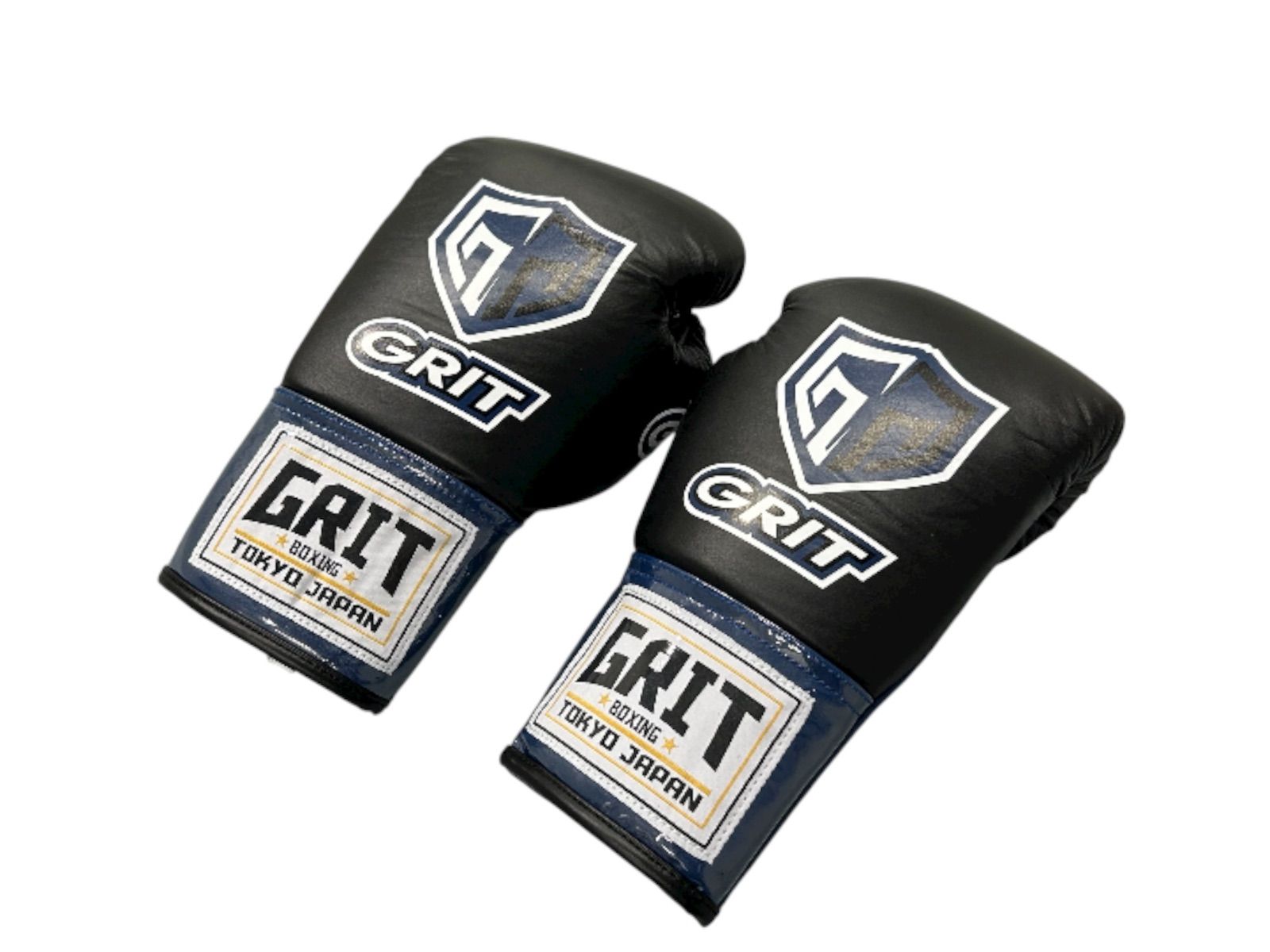 GRIT LACE UP BLUE 紐式 ボクシンググローブ 本革製 - メルカリ