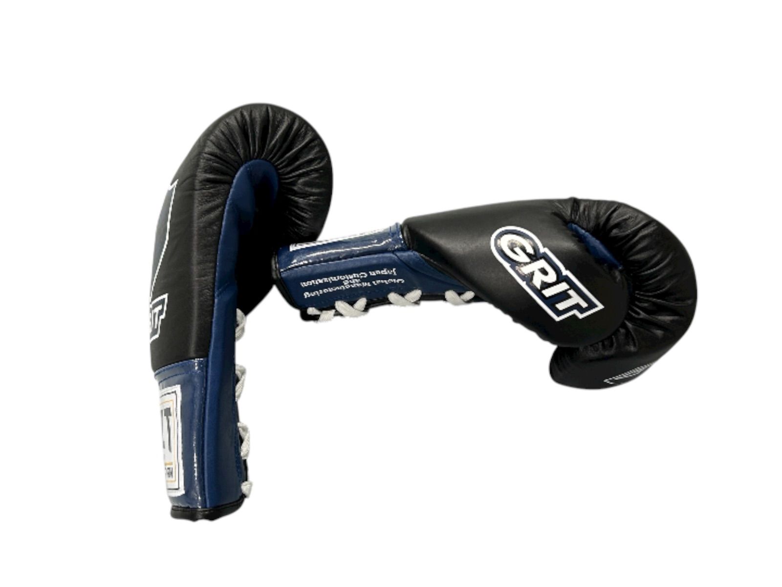 GRIT メタリック　ボクシンググローブ　ブルー　紐式　Nexus公式グローブ GRIT LACE UP BLUE 紐式 ボクシンググローブ 本革製 - メルカリ