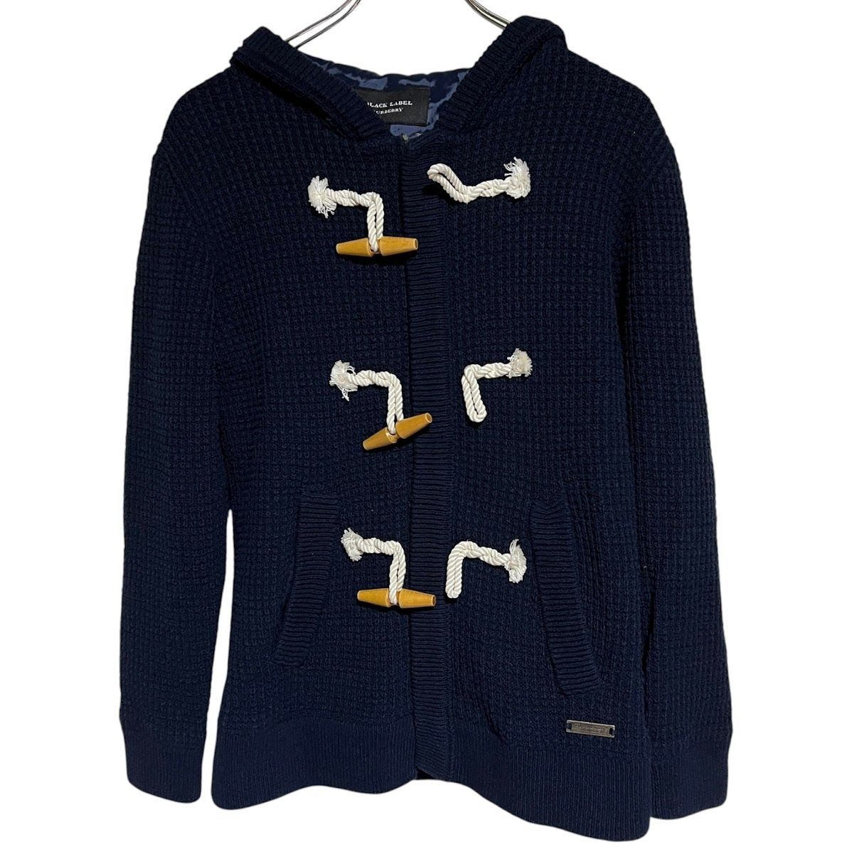 ダッフルコート BURBERRY BLACK LABEL ネイビー B061 BURBERRY BLACK