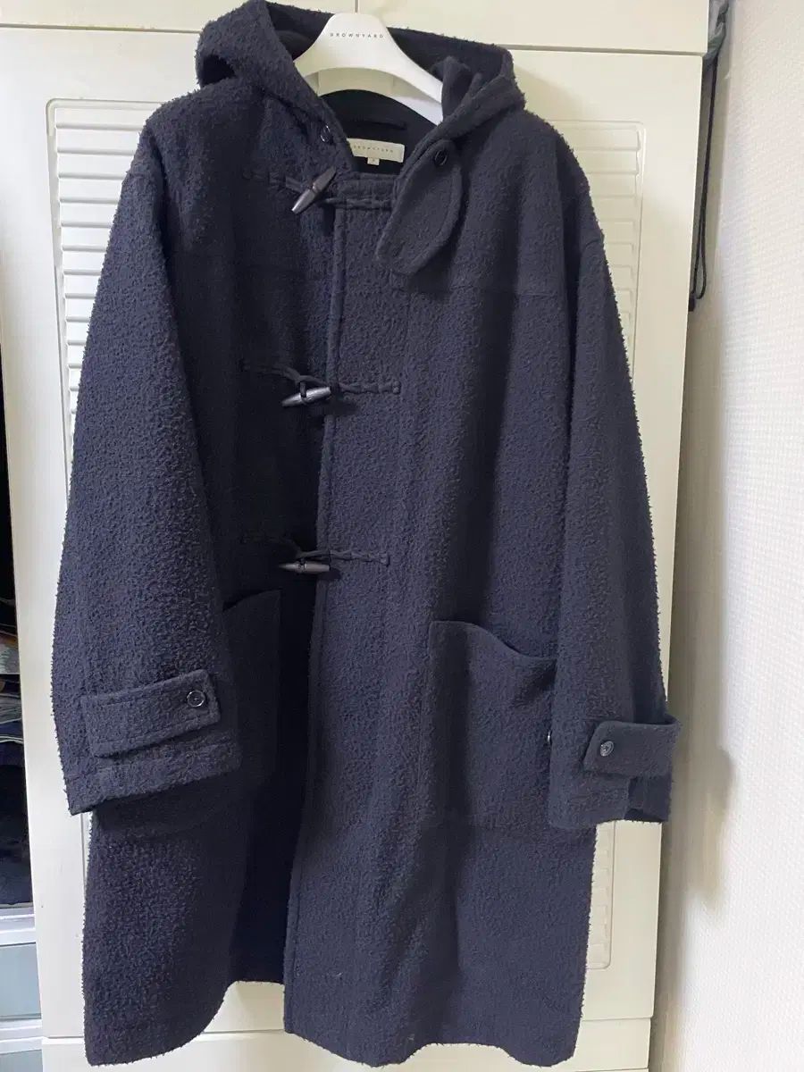ブラウンヤード ダッフルコート カセンティーノ スモーキー ネイビー 5 サイズ