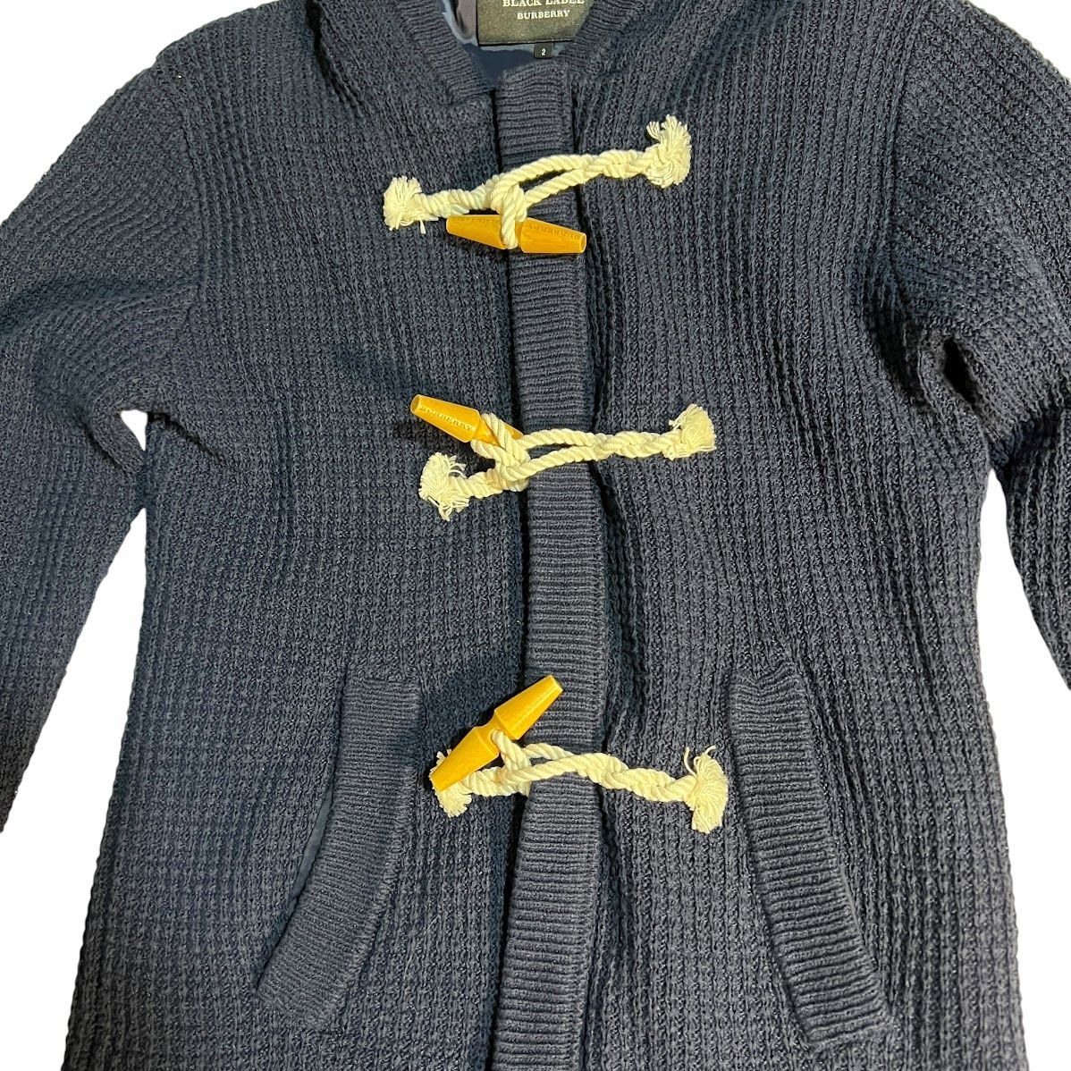 B061 BURBERRY BLACK LABEL バーバリー ブラック レーベル ニット