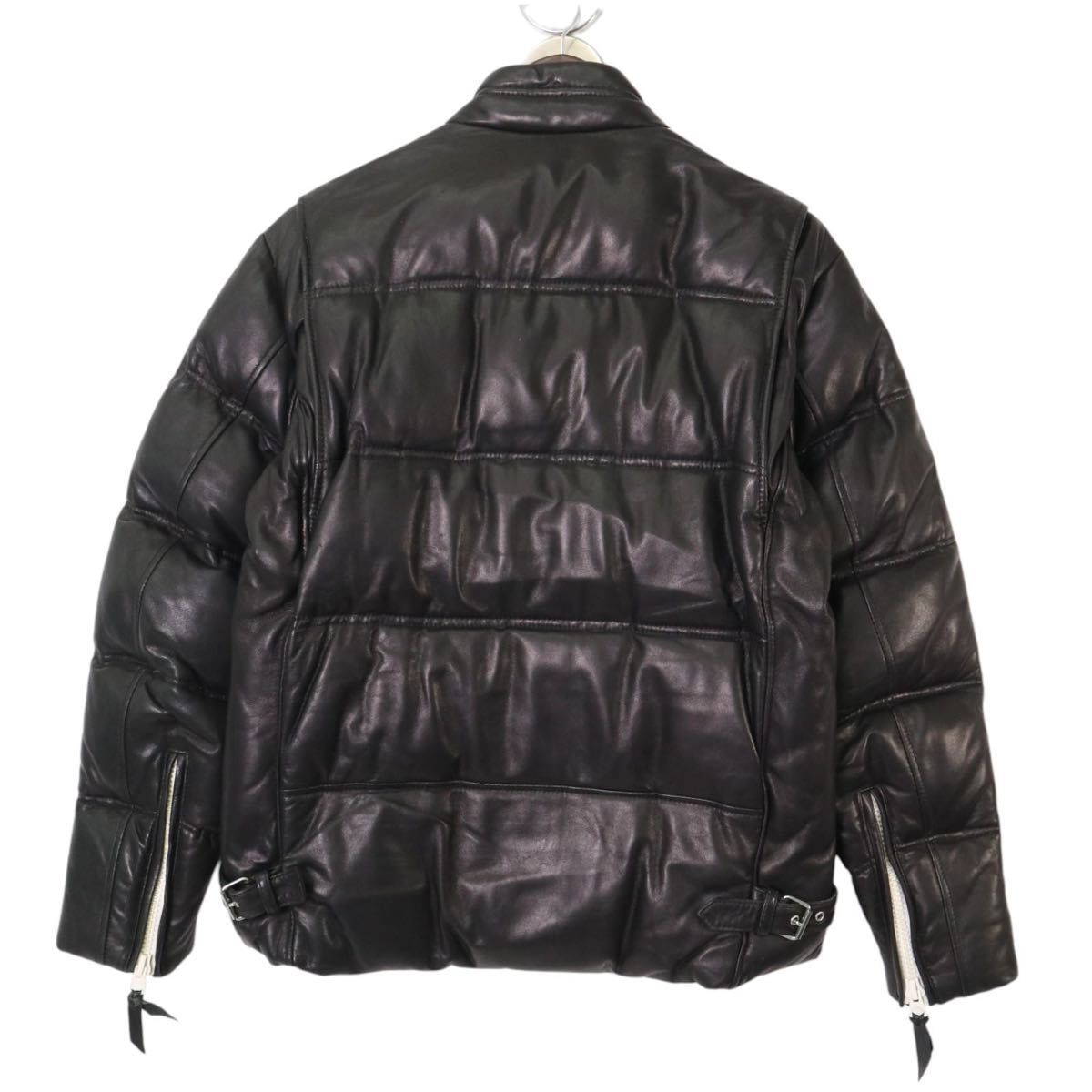 激レア】Schott ショット レザーダウンジャケット L モーターサイクル