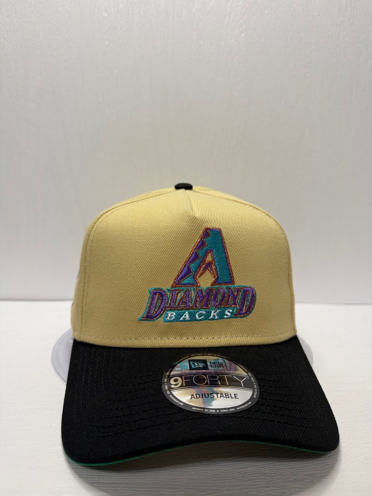 Newera アリゾナダイヤモンドバックス Inaugural Season 1998 9forty A-FRAME スナップバックキャップ ツートン