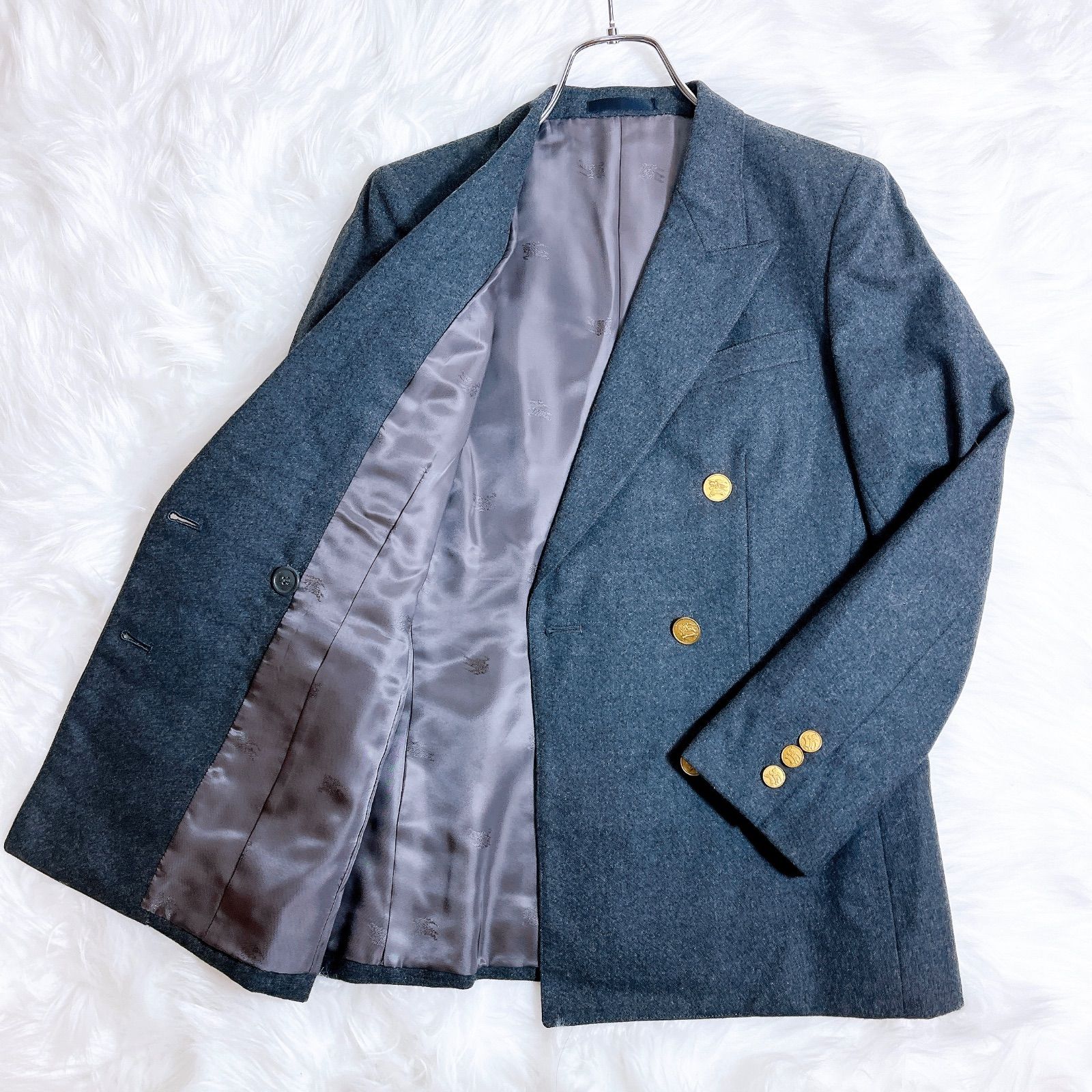 BURBERRYS ブレザー ⾦ボタン ダブルブレスト レディース ジャケット